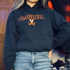 Virginia Vintage Navy Hoodie